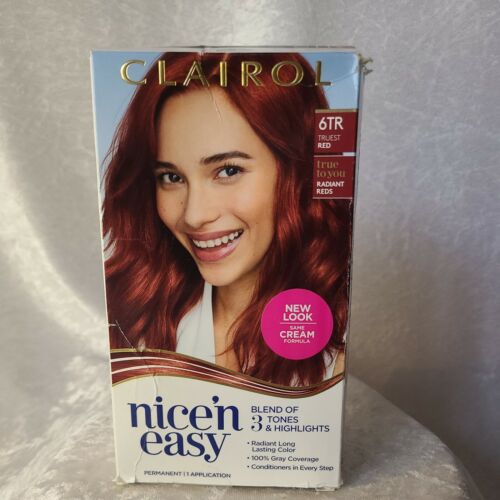 Nice'n Easy Permanent Hair Color 6TR Truest Red 4064666034508 |