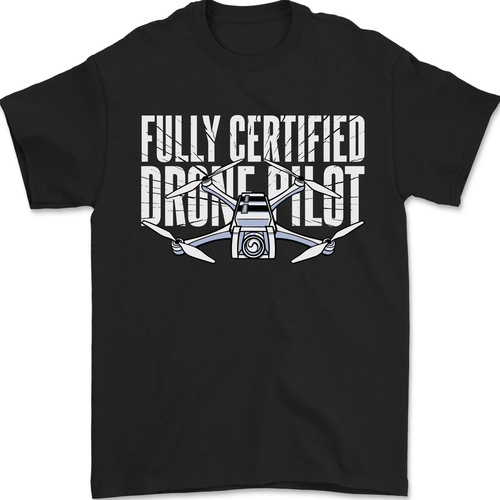 Drohnenpilot Herren T-Shirt 100% Baumwolle - Bild 18 von 104