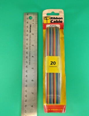 AP PRODUCTS 925920-20-120-R 20 WIRE RIBBON CABLE 28 GAUGE 10 ...