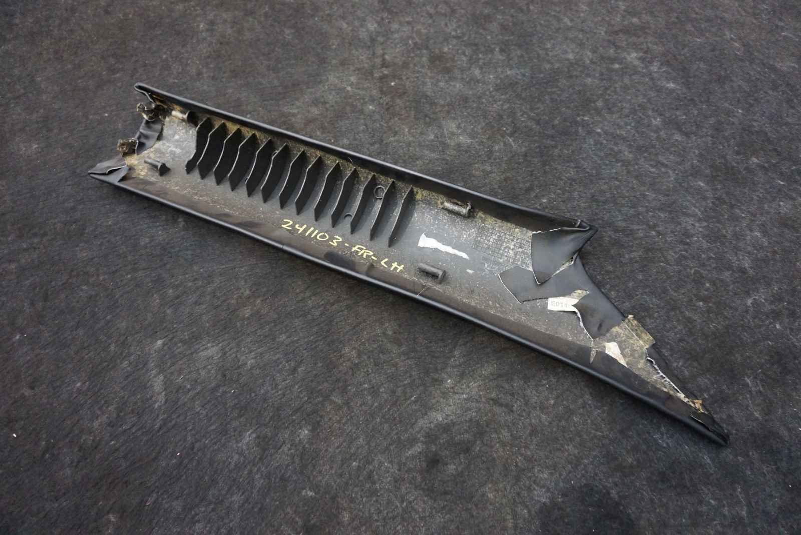 Front Left A-Pillar Pillar Post Trim Black OEM 80581200 Ferrari California 08-14