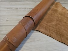 4-5oz VEGETABLE TAN SADDLE TAN LEATHER SIDE M...