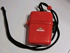 Strandbox PRINCE Zigaretten Beachbox Box Rot Strandsafe Beachsafe Werbeartikel