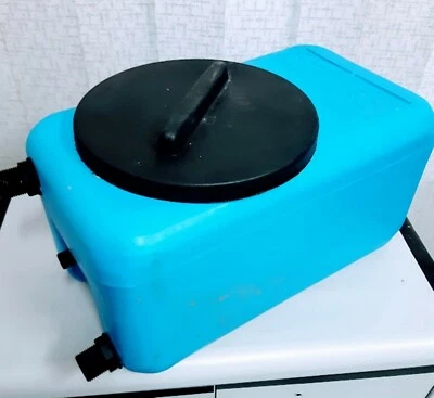 VASO ESPANSIONE APERTO 30 LITRI POLIETILENE BLU TERMOCAMINO GIURGOLA VEP30