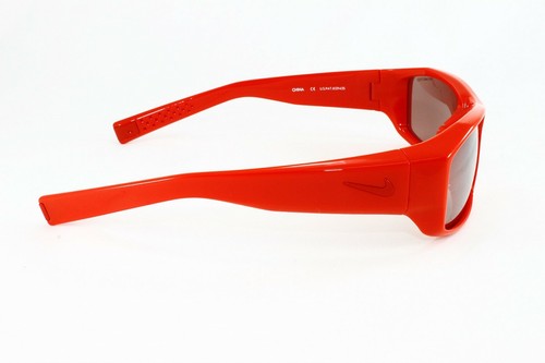 Nike Brazen EV0571 606 Crimson 60mm Mirrored Lens Wrap Sporty Unisex Sunglasses - Picture 6 of 7