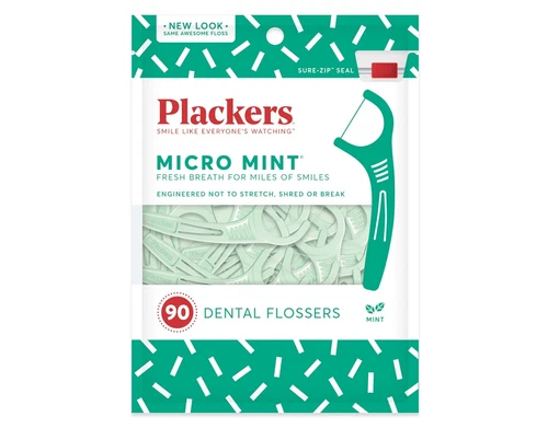 Plackers Micro Mint 牙线挑选 90 件装 3 件装 - 第 3 张/共 3 张