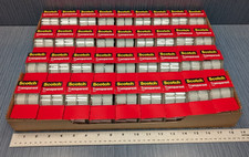 72 x pcs Scotch 3M Tape Clear Office Transparent 3/4" 250" with Dispenser
