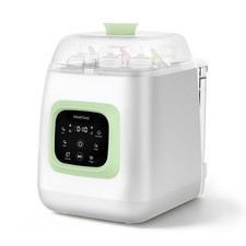 Upgraded Baby Bottle Washer, Sterilizer and Dryer, Built-in Water Softener, 5-in