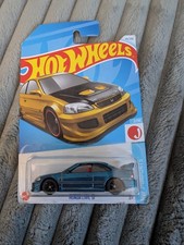 Hot Wheels Honda Civic SI Super Custom Treasure Hunt Spectraflame Paint