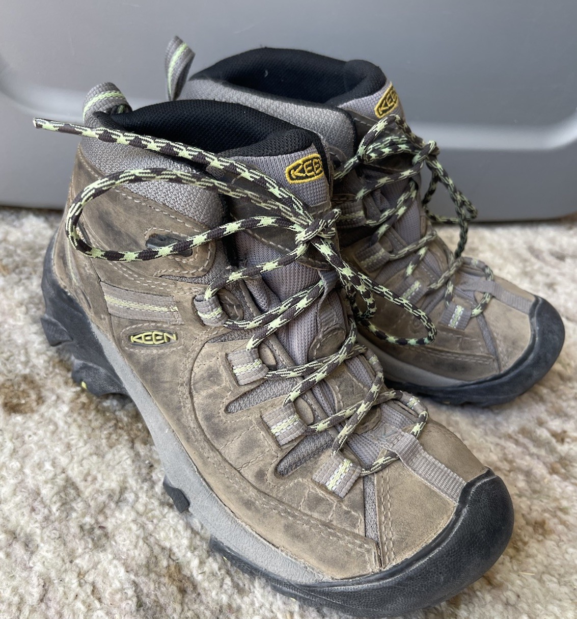 Stivali da trekking Keen Targhee Mid impermeabili da donna taglia 6 5