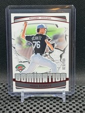 Noah Schultz 2025 Prospect Edition Domination - Red #23/199 - #23 White Sox