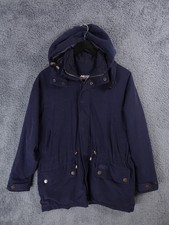 Vintage Musto Jacket Men Small Blue Navy perf...