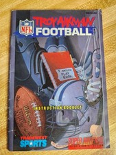Troy Aikman Football SNES Super Nintendo Instruction Manual Booklet Only