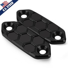 Rear View Side Mirrors Bracket Hole Cap Clamp...