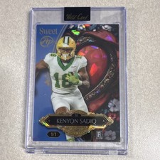 2026 Wild Card Sweet Kenyon Sadiq 1/1 RC