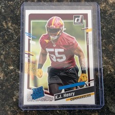 2023 Panini Donruss - K.J. Henry (RC) #400