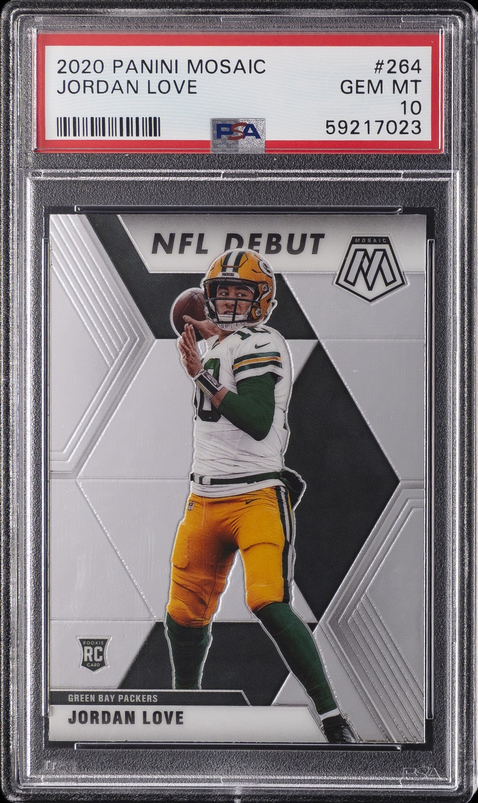 Jordan Love Panini Mosaic #264 Base