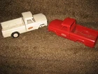 vintage lot 2 tonka pick up trucks 1960s need wheels white  red
