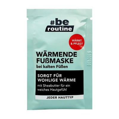 #be routine wärmende Fußmaske, 10 ml