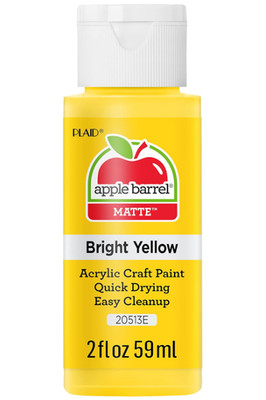 Pintura acrílica 2oz color amarillo brillante multiuso manualidades, Nuevo