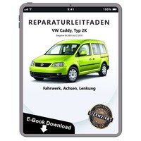 VW Caddy Typ 2K 2003-2010 Fahrwerk Achsen Lenkung Werkstatthandbuch PDF Datei