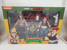 TMNT Grunt And Jersey Red NECA