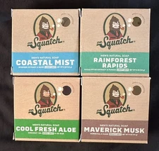 4x Dr Squatch BOXES ONLY No Soap Included