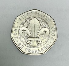 50p Scouts / Scouting - 2007 - 50 pence - Circulated