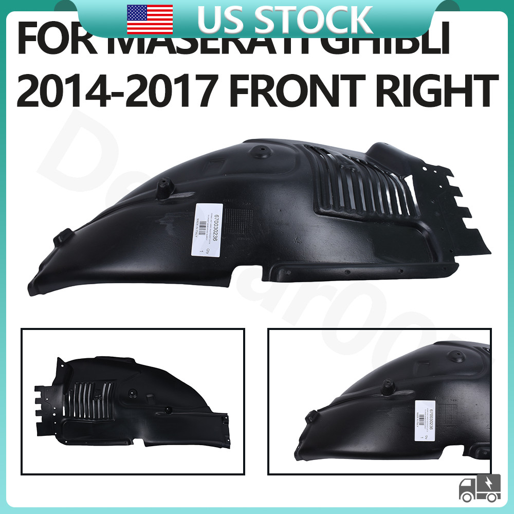 670030236 Fits Maserati Ghibli 2014-2017 Front Right Fender Liner