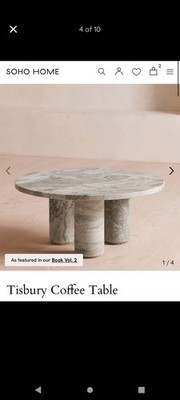 Soho House Home Tilsbury Marble Coffee Table
