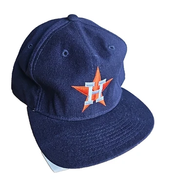MLB Houston Astros Pro Sport Specialties 100% Wool Fitted Hat Cap 7 3/4 Vintage - Image 1 of 4