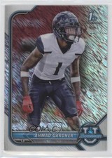 2021-22 Bowman U Chrome Prospects Shimmer Ahmad Gardner #38 0i1b
