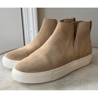 Birdies The Falcon Oat-Suede Sneaker-Boot High Top Women's Size 5.5
