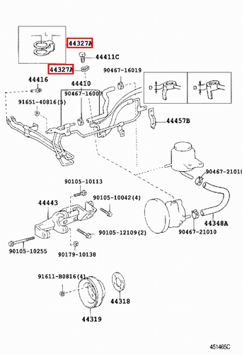 Genuine Crown JZS153 JZS151 JZS141 JKS175 3.0 2.5 Pressure Feed Hose Tube Gasket - Bild 16 von 20