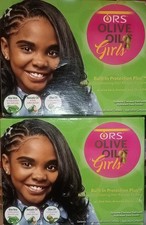 2 Olive Oil Girls, Built in Protection Plus, No Lye Condtioning Hair Relaxer