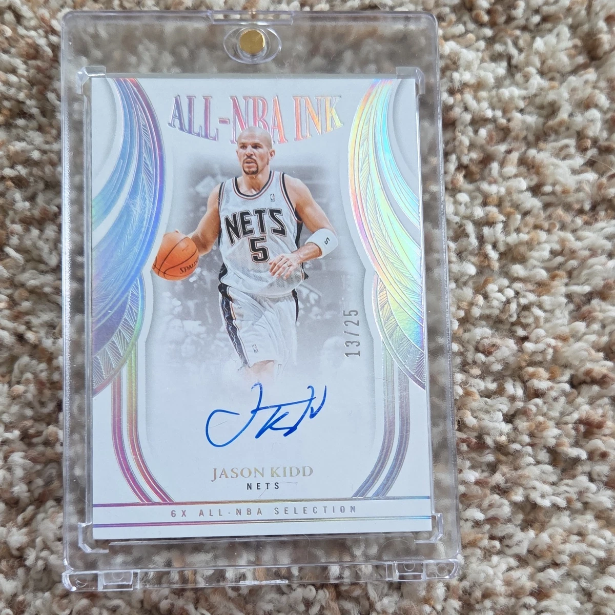 Jason Kidd Basketball Autographed Sports Trading Cards for sale | eBay