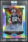 CHRISTIAN MCCAFFREY 2018 PANINI HONORS #26 PRIZM AUTO 18/49 PANTHERS