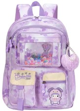 Kids Backpack for Girls, Cartoon School Bag for Elementary Middle School Stud...