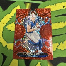 2024 Panini Mosaic - Dalton Kincaid Red Sparkle Prizm #25 (Color Match)