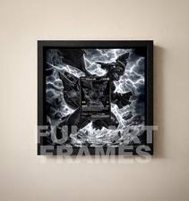 Zekrom BLK 172 - Displayframe für Pokemon Karten - Leinwand mit Rahmen