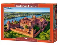 Puzzle 500 ElementóW. Widok Na Zamek Malbork, Polska - Castorland
