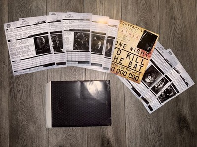 Batman Arkham Origins Collectors Edition Assassin's Dossier Contract Pack