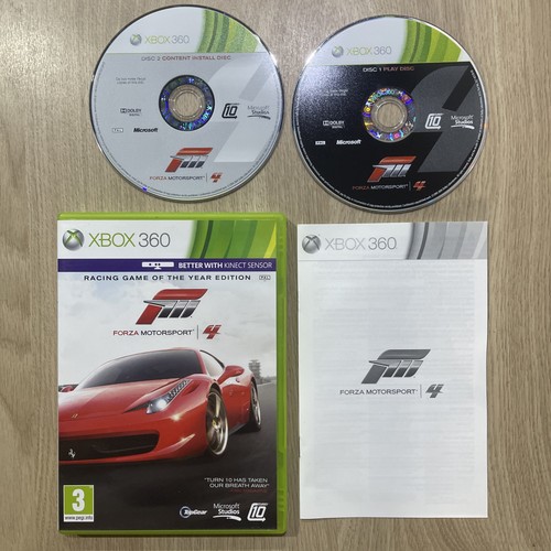 Forza Motorsport 4 - Juego Xbox 360 (PAL) Completo en Caja