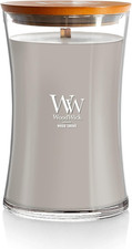 Woodwick Hourglass Scented Candle, Wood Smoke, 21.5 Oz., Large