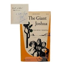 THE GIANT JOSHUA By Maurine Whipple - Signed Dolphin Paperback Ed. RARE