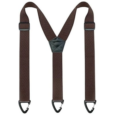 Unisex Elastische Hosenträger mit Y Rückenstütze Verstellbarer Polyesterriemen 110CM
