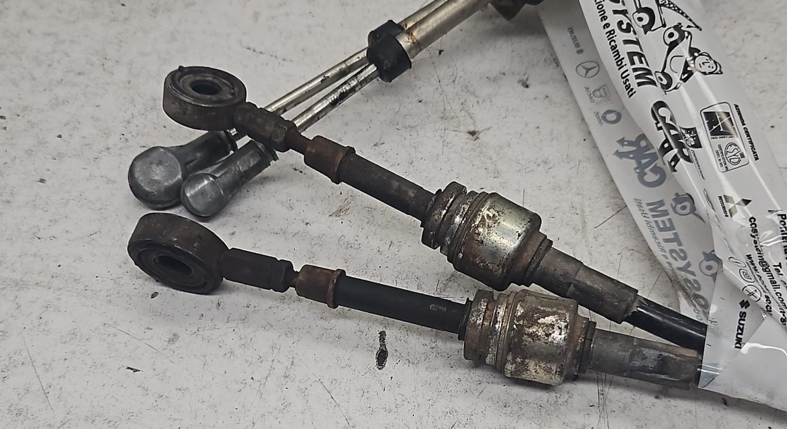 CORDE CAMBIO PER FIAT Idea 2° Serie diesel 1300 (05>08)