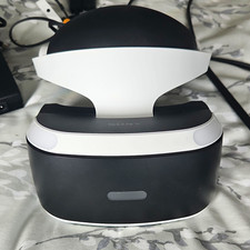 Sony PlayStation VR Headset Black/White w/ Processor Unit & Cables