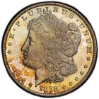 PCGS MS65 1878 S Morgan Dollar Toned Toning San Francisco