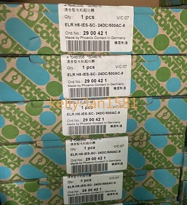 100% test 1pcs new 2900421 modules ELR H5-IES-SC-24DC/500AC-9 #as