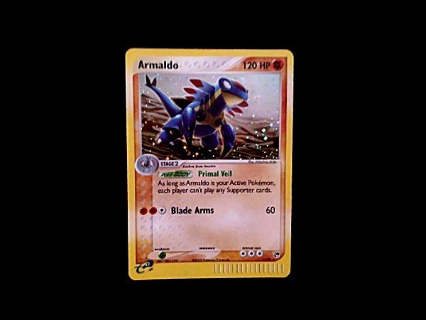 Pokémon TCG Armaldo Sandstorm 1/100 Holofoil
